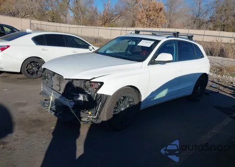 2014 Audi Q5 2.0T Premium from USA, damaged, VIN WA1LFAFP7EA009053